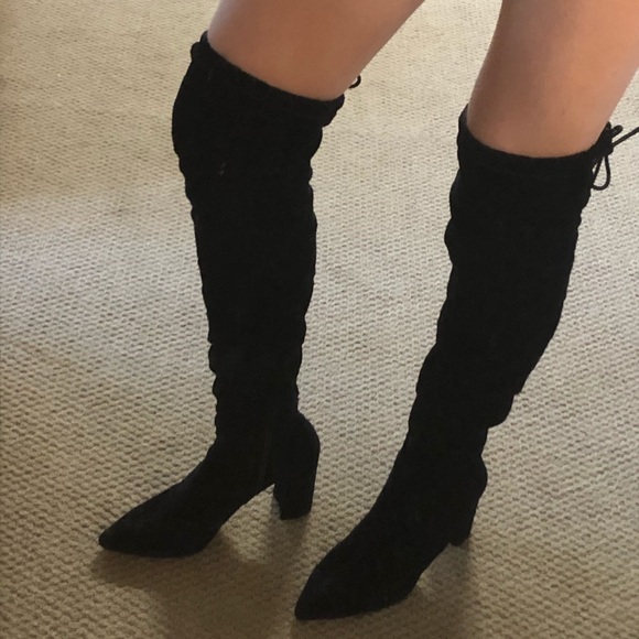 Free People OTK Velvet Leopard Boots - Picture 3 of 11